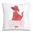 Clifford The Big Red Dog Pink Text With Bow Illustrated Book Pillowcase Clifford The Big Red Dog Pink Text With Bow Illustrated Book Pillowcase