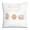 Coffee Paw Print Book Lover Reading Simple Life Bookworm Premium Tri-Blend Pillowcase Coffee Paw Print Book Lover Reading Simple Life Bookworm Premium Tri-Blend Pillowcase
