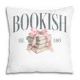 Coquette Bow Book Lover Bookish Coquette Aesthetic Reading Pillowcase