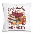 Cozy Readers Book Society Fall Autumn Floral Pumpkin Season Pillowcase Cozy Readers Book Society Fall Autumn Floral Pumpkin Season Pillowcase