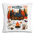 Cozy Reading Cabin Retreat Fall Bookish Autumn Cozy Reader Pillowcase