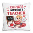 Cupid's Favorite Math Teacher Valentine Reading Book Women Pillowcase Cupid's Favorite Math Teacher Valentine Reading Book Women Pillowcase