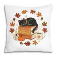 Cute Cat Fall In Love With Reading Book Cat Lover Librarian Pillowcase