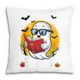 Cute Ghost Reading Book Retro Halloween Librarian Pillowcase Cute Ghost Reading Book Retro Halloween Librarian Pillowcase