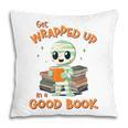Cute Halloween Teacher Librarian Mummy Reading Books Pillowcase