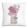 Cute Octopus Bookworm Fun Reading Tee For Book Lovers Pillowcase