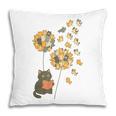 Cute Reading Cat With Kitten Dandelion Flowers Book Lover Pillowcase Cute Reading Cat With Kitten Dandelion Flowers Book Lover Pillowcase