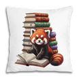 Cute Red Panda Reading Book Animal Bookworm Pillowcase Cute Red Panda Reading Book Animal Bookworm Pillowcase
