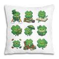 Cute Shamrock Reading St Patricks Day Teacher Book Lovers Pillowcase