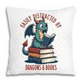 Dark Romance Romantasy Easily Distracted By Dragons & Books Pillowcase Dark Romance Romantasy Easily Distracted By Dragons & Books Pillowcase