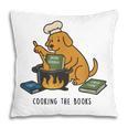 Dog Cooking The Books Pillowcase