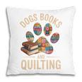Dogs Books And Quilting Pillowcase Dogs Books And Quilting Pillowcase