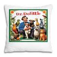 Dr Dolittle Children's Book Cover Premium Tri-Blend Pillowcase Dr Dolittle Children's Book Cover Premium Tri-Blend Pillowcase