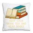 Drink Tea And Read Books Reading Bookworm Literature Pillowcase