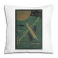 From The Earth To The Moon Book Cover 1874 Premium Pillowcase
