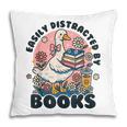 Easily Distracted By Books Read Goose Lover Bookworm Reading Pillowcase