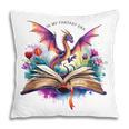 In My Fantasy Era Magic Dragon Book Pillowcase