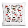 Ghost Book Reading Christmas Books Lover Teacher Kids Pillowcase Ghost Book Reading Christmas Books Lover Teacher Kids Pillowcase