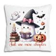 Ghost Reading Book Coquette Bow Halloween Girl Toddler Kid Premium Pillowcase
