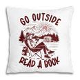 Go Outside Read a Book Vintage Bibliophiles Pillowcase Go Outside Read a Book Vintage Bibliophiles Pillowcase