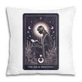 High Priestess Tarot Art Celestial Mystic Book Lover Pillowcase