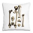 Hip And Leg Bones Book Print Vintage Human Bones Pillowcase