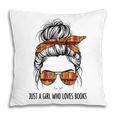 Just a Girl Who Loves Books Pajamas Shirt Reading Book Lover Pillowcase