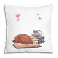 Just a Girl Who Loves Dogs Books Coffee T-Shirt Pillowcase