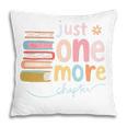 Just One More Chapter Artistic Pastel Book Lover Vibe Pillowcase