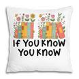 If You Know You Know 6 7 Reading Books Merry Christmas Pillowcase