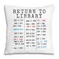 Library Card Due Date Stamp Book Lover Reading Vintage Read Pillowcase Library Card Due Date Stamp Book Lover Reading Vintage Read Pillowcase