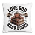 Love God Drink Coffee Read Books – Vintage Spiritual Reading Pillowcase Love God Drink Coffee Read Books – Vintage Spiritual Reading Pillowcase