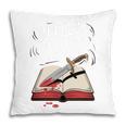 Murder Mystery And a Cup Of Tea Book Humor Pillowcase