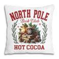 North Pole Book Club Hot Cocoa Bookworm Christmas Xmas Pillowcase