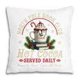 North Pole Book Club Hot Cocoa Librarians Bookish Christmas Pillowcase