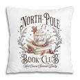 North Pole Readers Club Bookish Xmas Santa Book Reading Pillowcase