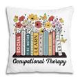 Occupational Therapy Wildflower Book OT Therapist Assistant Pillowcase
