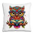 Owl With Glasses And Book Reading Pillowcase Owl With Glasses And Book Reading Pillowcase