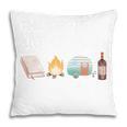 The Perfect Weekend Camping Essentials Wine Books Campfire Pillowcase The Perfect Weekend Camping Essentials Wine Books Campfire Pillowcase