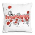 Poppy Field Wizard Of Oz Cowardly Brave Lion Book Pillowcase