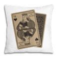 Queen Of Books Playing Card Aesthetic For Book Lovers Premium Tri-Blend Pillowcase