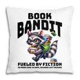 Racoon-Bookworm-Book Bandit-Fueled By Fiction Pillowcase