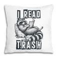 Racoon Reading Spicy Smutty Book Booktok I Read Trashy Books Pillowcase
