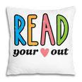 Read Your Heart Read Reading Librarian Book Across America Pillowcase
