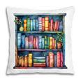 Reading And Bookcase Magic Book Premium Pillowcase