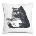 Reading Cat Cat Book Lover Pillowcase