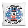 Reading Is Snow Much Fun Snowflake Book Lovers Winter Theme Premium Tri-Blend Pillowcase Reading Is Snow Much Fun Snowflake Book Lovers Winter Theme Premium Tri-Blend Pillowcase