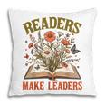 Reading Squad Book Lover Bookish Floral Readers Make Leaders Pillowcase