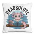 Readsolotl Book Lover Reading Axolotl Kids Reader Pillowcase