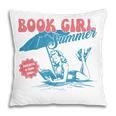 Retro Book Girl Summer Beach Vacation For Book Lover Pillowcase Retro Book Girl Summer Beach Vacation For Book Lover Pillowcase